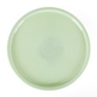 Martha Stewart Highbrook 10 Inch Jadeite Cake Stand With Glass Dome