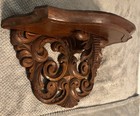 Corbel Shelf  Antique Wooden Hand Carved Ornate