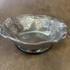 Arthur Court Serving Bowl Grape Collection 12  Aluminum Vintage 1995