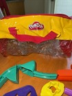 Play Doh Accessories Lot Tools Ocean Theme Cutters Roller Scissors Storage  Bag
