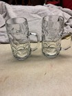 Pair Of Hofbrauhaus  1 L 40 Oz  Beer Stein Munchen Hb Germany - Used