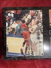 Michael Jordan Chicago Bulls Vintage Basketball Plaque Photo 2 Cards 1993 Finals