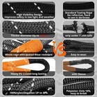 Kinetic Recovery Tow Rope - 1 26  X30ft 55000lbs Reflective Heavy Duty Snatch St