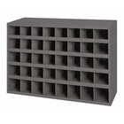 Durham Mfg 349-95 Pigeonhole Bin Unit 40 Compartments 5 Shelves 8-1 2 In D X