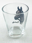 Vintage Shot Glass Kentucky Horse Kss Travel Souvenir Collectible 1pc Equestrian