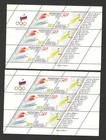 Slovenia-mnh Block-olympics-typical Error-difernt Colr Paper   Perforation-1992