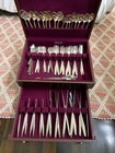 Reed   Barton Sterling Flatware Set  52 Pieces - Forks  Spoons  Teaspoons  Etc