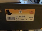 Thorogood Men   s 8  Side Zip Jump Boots Black Leather Slip Resistant 6 M