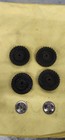  6  1950 s 1960 s Tonka Rubber Script Wheels W  Dually Axle Original Parts