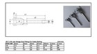 T316 Stainless Steel Jaw Swage End Fitting For Cable Railing For 1 8  Cable