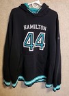 Amg Petronas Formula One Team Lewis Hamilton 44 Hoodie Xxl Black green white