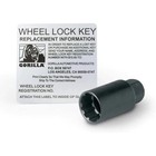 Gorilla Wheel 1997-2019 C5  C6  C7 Corvette Gloss Black Lug Nuts   Wheel Locks