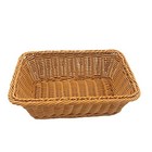 12  Wicker Bread Basket  Woven Tabletop Food Fruit Vegetables 12x8x4 Inch