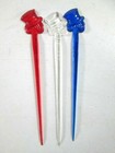 Vintage Stir Swizzle Sticks Olive Spears Appetizer Forks 1960s Retro Bar Mancave