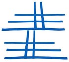 Nerf Bar Nets For Tusk Alba 757 Titan Fits Honda Yamaha Suzuki Kawasaki Blue