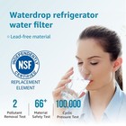 Waterdrop Ukf8001 Refrigerator Water Filter  Replacement For Maytag Ukf8001  6 