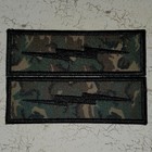 Infrared Group Black Bolt   Camo Tab Patch  not Defcon Vans Wrmfzy Supdef 