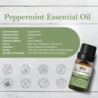 Organic Peppermint Essential Oil Usda Certified 100  Pure Therapeutic Grade