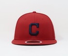 New Era 59fifty Kids Boys Cap Cleveland Indians  c  Red On Field Fitted Hat