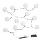Ikea Sommarlanke Led String Light White W  12 Lights Indoor outdoor 105 483 03