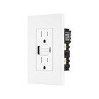 10pack 15amp Gfci Outlet With Type A   Type C Usb Charging Ports Etl Listed