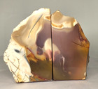 3 Lb  1582 G 5  Natural Mookaite Jasper Bookends   Raw Stone Crystal Mineral