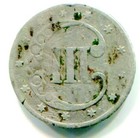 1853 Silver Three Cent   