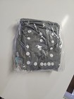 Alvababy Baby Cloth Diapers  1 Piece  Adjustable Washable 4inserts Alva Gray A21