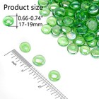 1-5 Lbs Green Glass Beads For Fireplaces  Outdoor And Indoor Decorative Glass