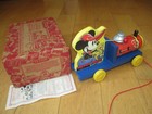 Fisher Price Disney Mickey Mouse Choo Choo Pull Toy Train Classic Limited 2003