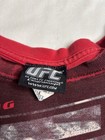 Y2k Era Ufc Red Ultimate Fighting Championship T Shirt Men   s Size 2xl Red