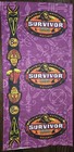 Survivor Panama Exile Island Purple Casaya Buff Off Card Great Condition