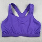 Nike Dri-fit Sports Bra Xl Purple Racerback Athletic Gym Top 842398-551 Womens