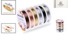 Versatile 24 Gauge Jewelry Beading Wire - 6 Rolls Of Assorted Colors For Crafts