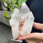 1lb Natural Clear White Crystal Quartz Cluster Point Specimen Chakras Healing