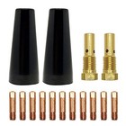 Flux Core Welder Nozzle Tips  035   For Mig Gasless Welding  035   0 9mm  Tips