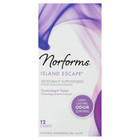 Norforms Feminine Deodorant Suppositories  Long Lasting Odor Control  