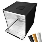 24in Led Photo Studio Light Box Portable Folding Photography Shooting Tent Kit