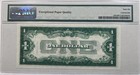 1928  1 Funnyback Silver Certificate  Pmg 66 Epq  Fr  1601 Woods mellon