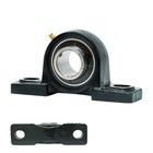 Ucp202 Pillow Block Bearing 15mm Bore  2-bolt  Self-aligning  Solid Base  qty 1 
