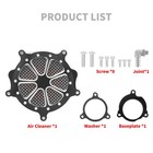Air Filter Red Air Cleaner For Harley Touring Cvo 23-25 Softail Fat Boy Fxbb 25