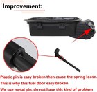 Fuel Door Tank Filler Pipe Housing For 2019-24 Chevrolet Silverado 1500 6 6  Bed