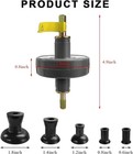Valve Lapping Tool Kit Valve Lapping Tool   Compound Kit With 5 Suction Plate   
