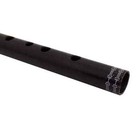 Handmade Wood Flute Bansuri Indian Musical Instrument Black Color Beginner Scale
