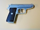Silver Special Walther Ppk Gun Shape Jet Torch Lighter With Spring Knife Clip