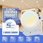 12pack 6   Led Recessed Ceiling Light   Junction Box 3000 4000 5000k Selectable