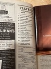 1989 Vintage Playbill Program From The Broadway Musical Revue Black And Blue