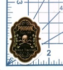 Poison 99 Deadly Tincture Sticker Skull Gothic Witch Vinyl Die Cut Journal Decal
