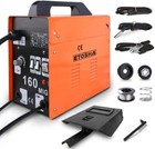 Mig Welder 160a Portable Welding Machine  Flux Core Wire Gasless Automatic Wi   