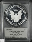 2019 W Proof American Silver Eagle  1 Cleveland Signed First Day Pcgs Pr 70 Dcam